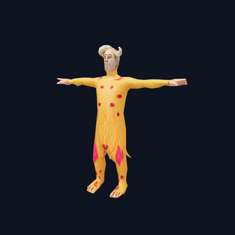 Colorful Horned Creature Model Pack